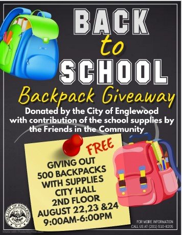 Backpack Giveaway