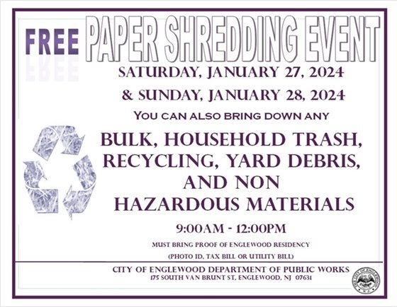 Free Paper Shredding Event