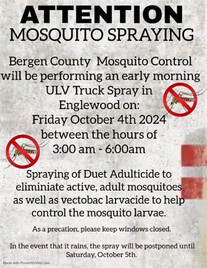 Mosquito Spraying