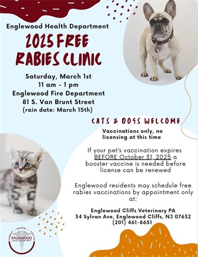 2025 Free Rabies Clinic