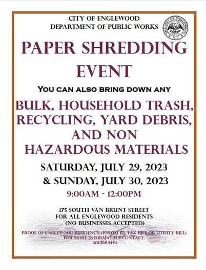 Paper Shredding Event