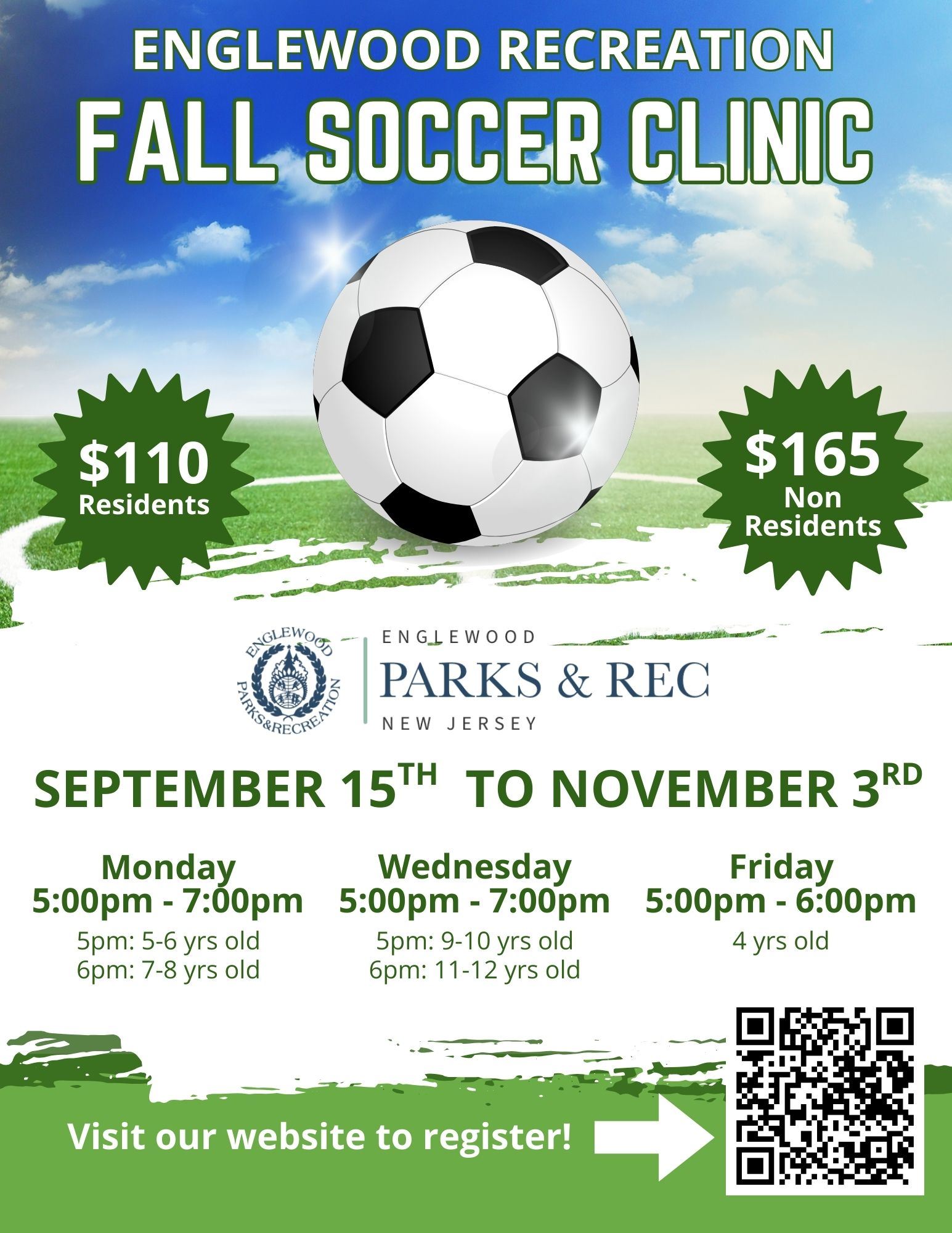 Fall Englewood Soccer Clinic