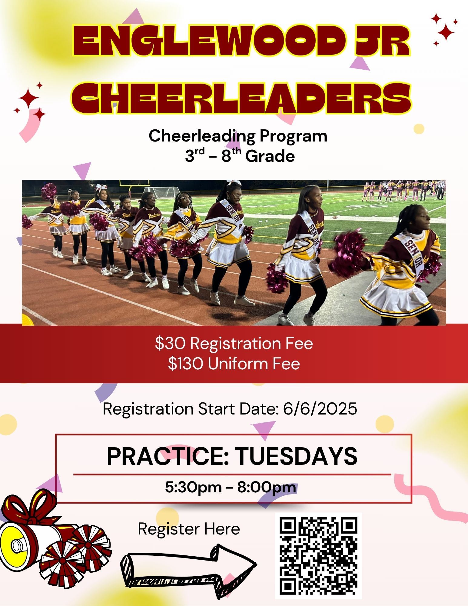 Englewood JR Cheerleaders