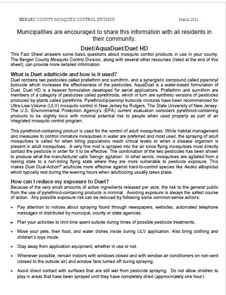 Mosquito Spray Page 1