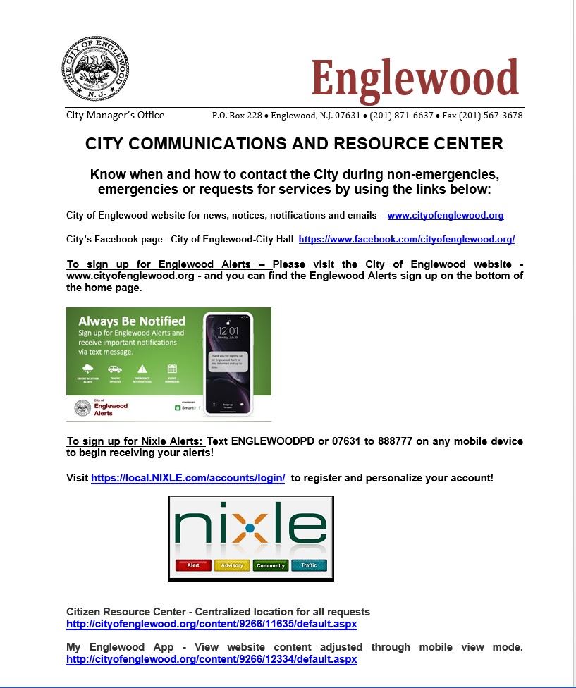 City Communications and Resource Center