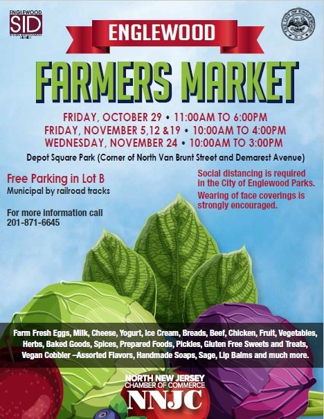Farmers Market 2021 Extended Dates