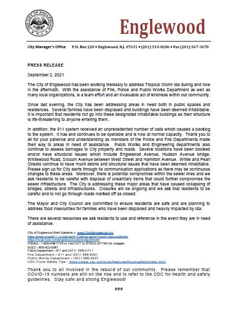 TS Ida Press Release