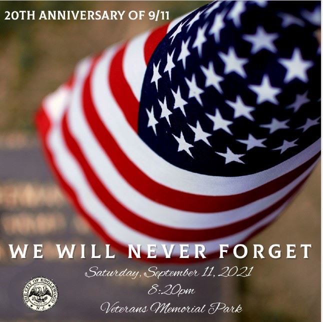 9 11 Ceremony Invite 2021
