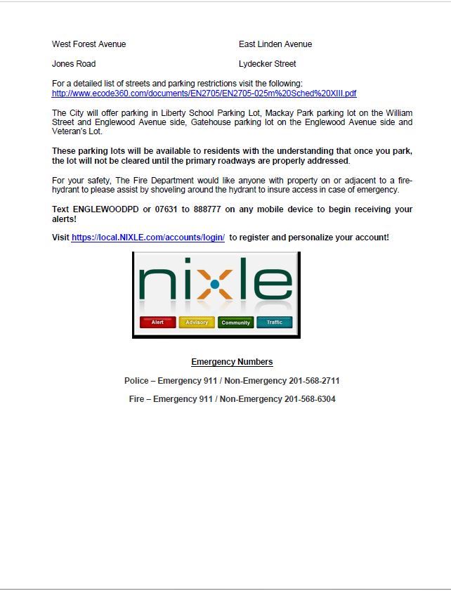 Winter Weather Cleanup Page 2