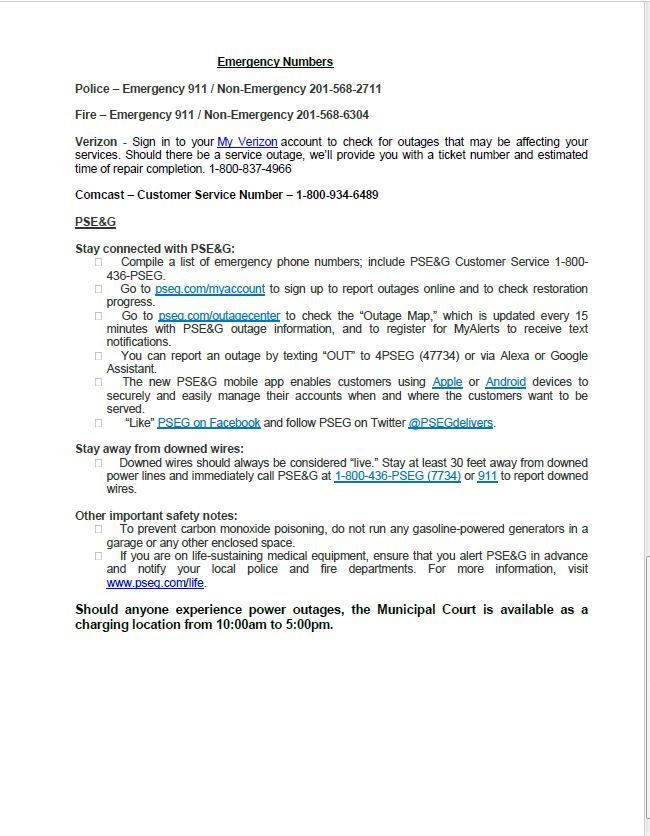 WW Announcement as of 9pm Page 3