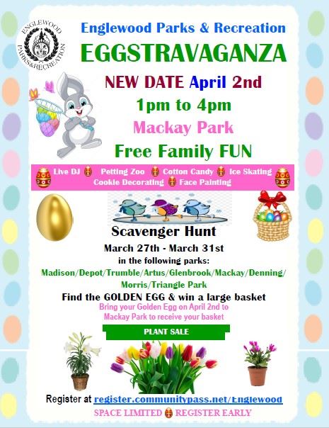 Eggstravaganza New Date