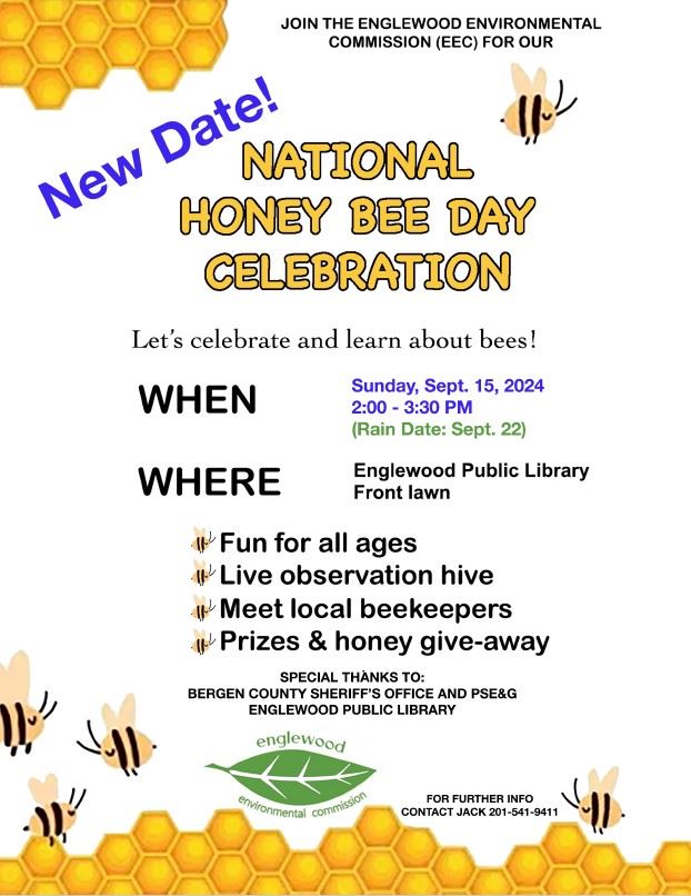 National Honey  Bee Day Celebration - New Date