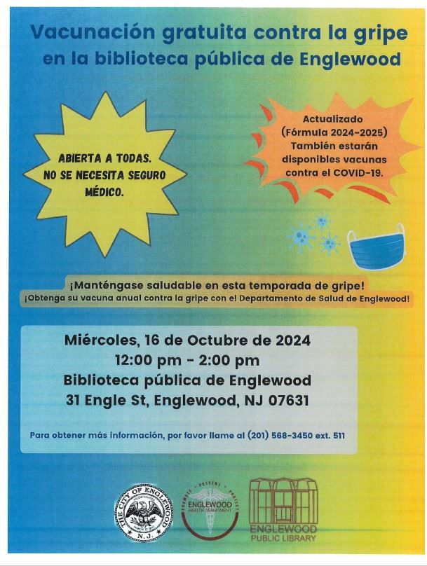 Free Flu Vaccination (Spanish)