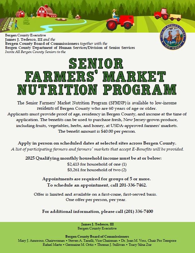 Senior Farmers Market Nutrition Program Pg 1 July 2025