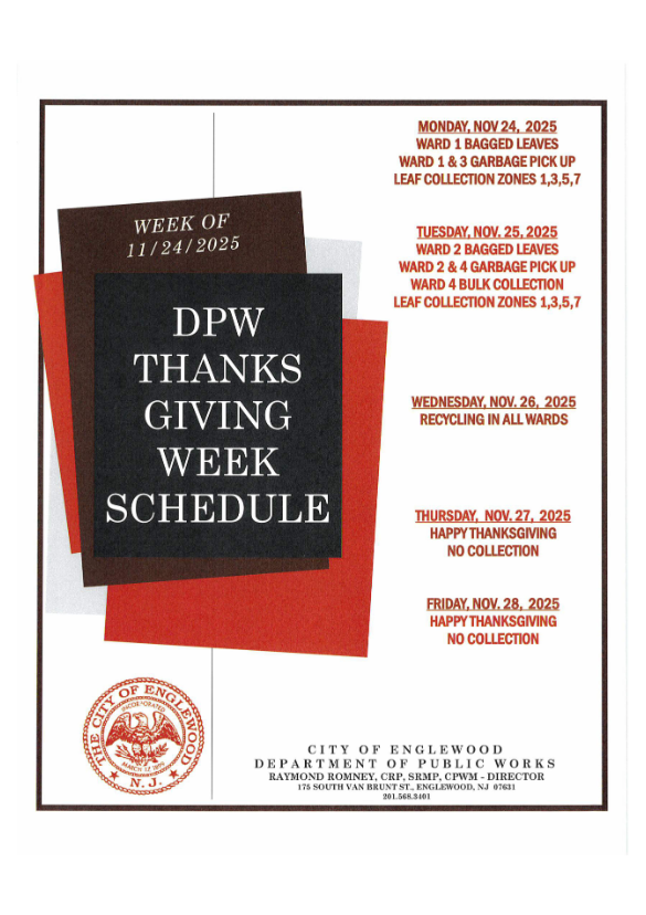 DPW Thanksgiving Week